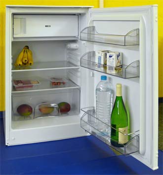 Exqusit 150 Liter weiss Kühlschrank